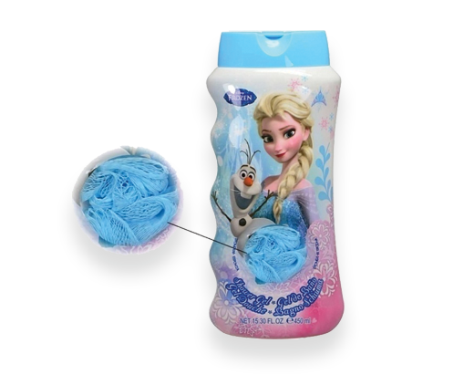 Air Val Disney Frozen Shower Gel 450ml + Σφουγγαράκι